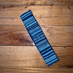 Lululemon Athletica Teal Blur Striped Active Women’s Headband